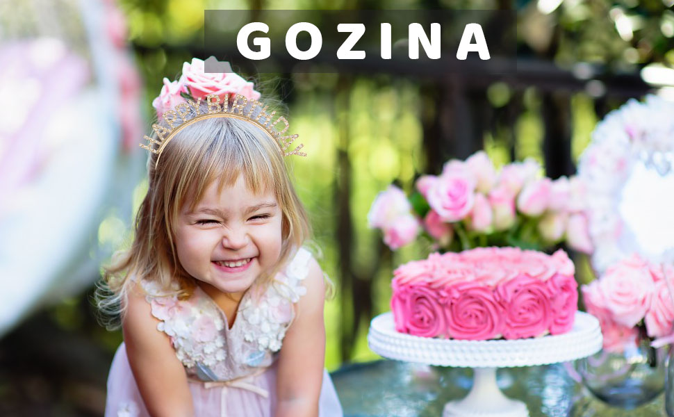 birthday headband girl