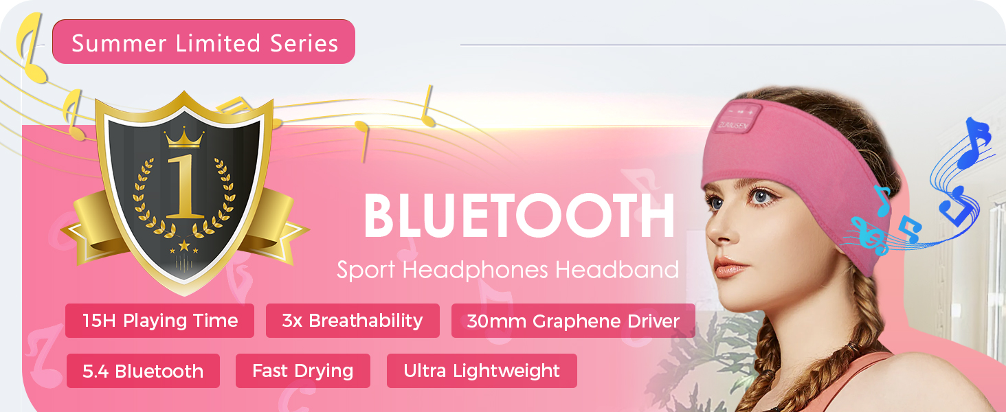 bluetooth headband sleep headphones sleeping headphones