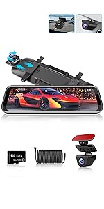 dash cam front and rear