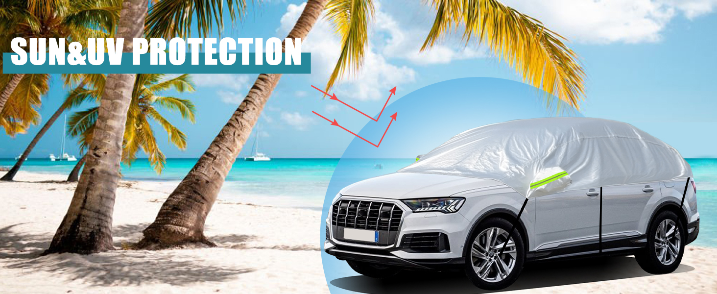 half car cover for suvs