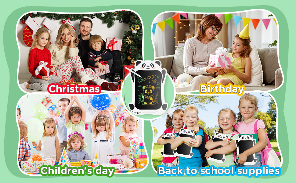 8.5 inch Panda LCD Drawing Tablet Colorful Screen Writing Board