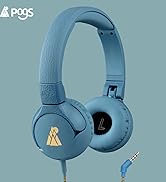 POGS kids headphones | The Elephant | Foldable and robust headphones for kids from 3 years with v...