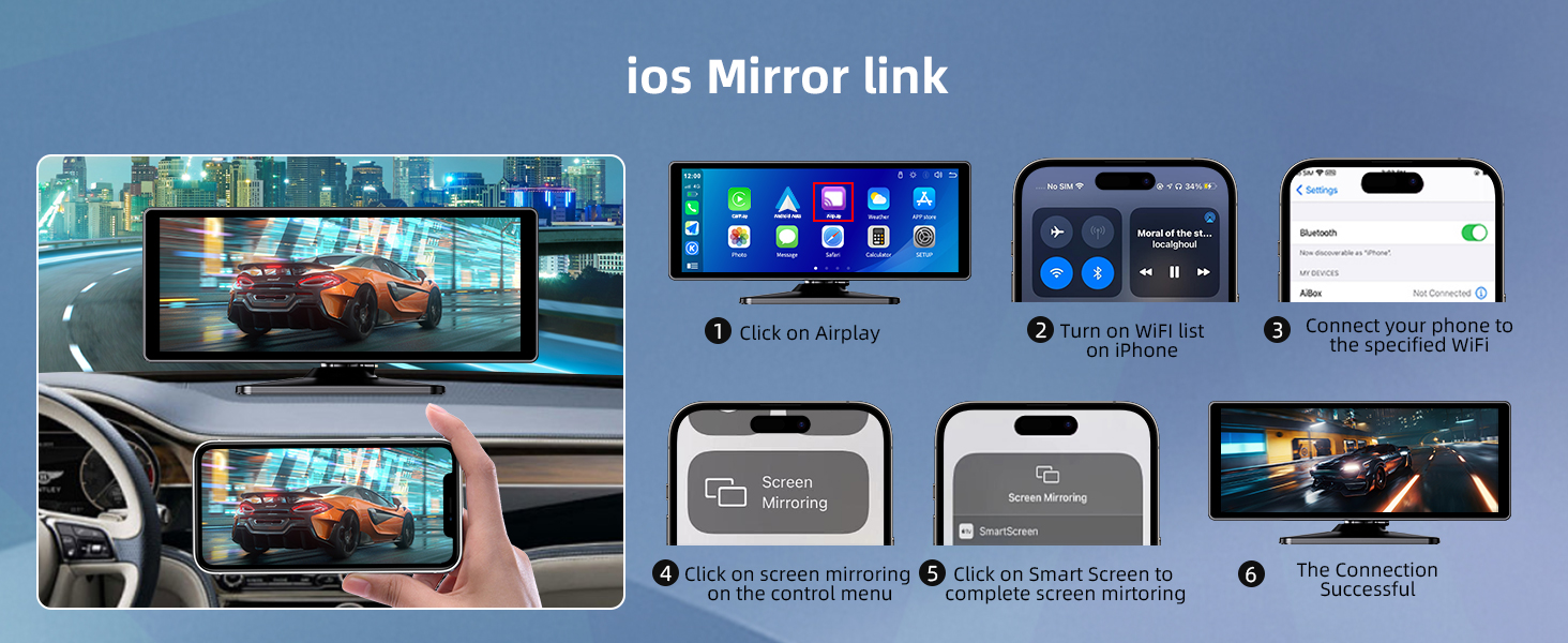 apple car play screen