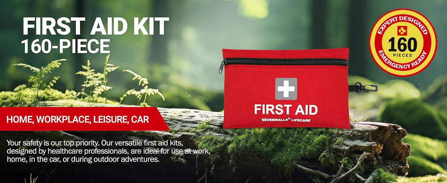 first aid kit, travel first aid kit, home emergency kit, safety kit, workplace first aid kit