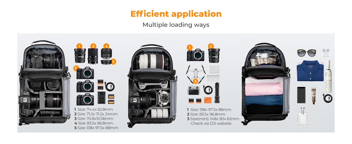 K&F Concept Camera Backpack