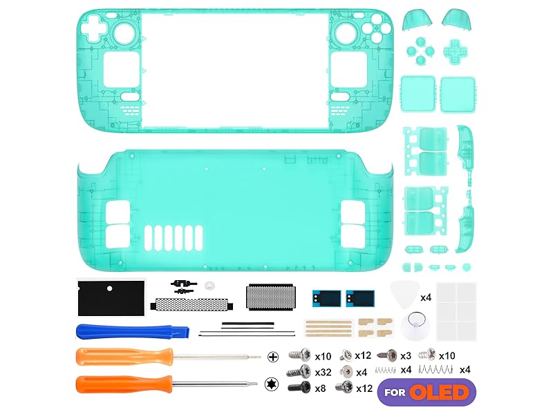 Replacement Full Set Housing Shell with Buttons for Steam Deck OLED