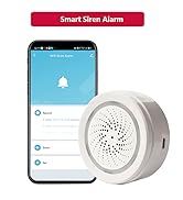 WiFi Door Window Alarm: Smart Window Alarm,Vibration Sensors with 130dB Alarm and Free App Alerts...