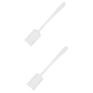 Gatuida 2pcs Card Swiping Tool Parking Accessories Rod Card Holder Tolls Swiping Tool for Parking Pole Designed Tolls Swiping Grabber Tool Parking Payment Rods Card Grabber Plastic White