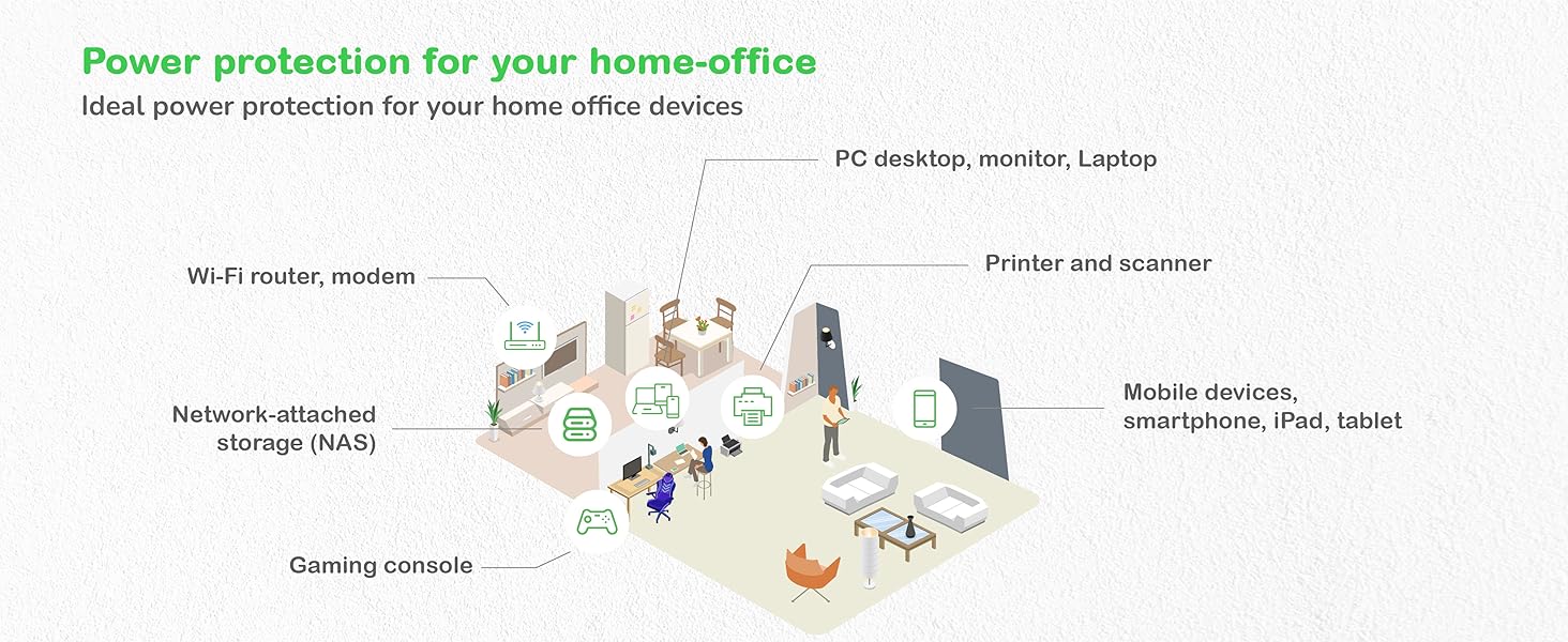 Home office isometric view