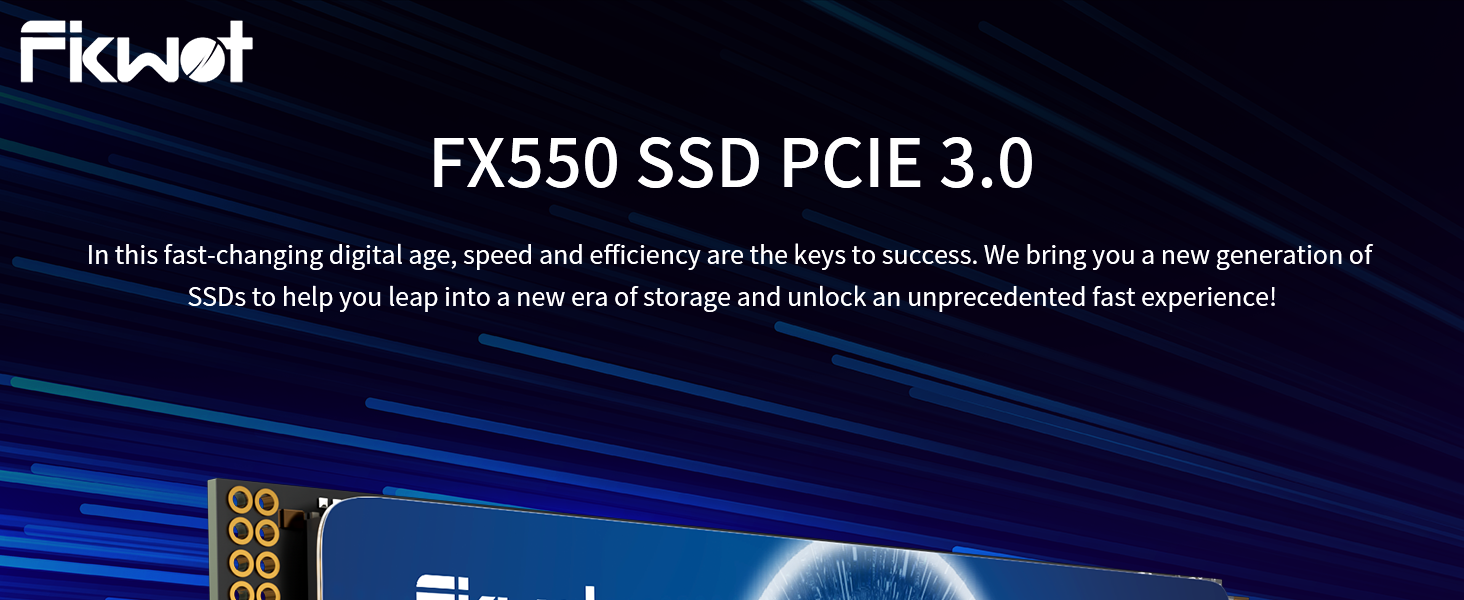Fikwot FX550 NVMe SSD 1TB 2TB M.2 SSD PCIe 3.0×4