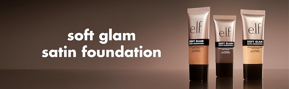 Soft glam satin foundation