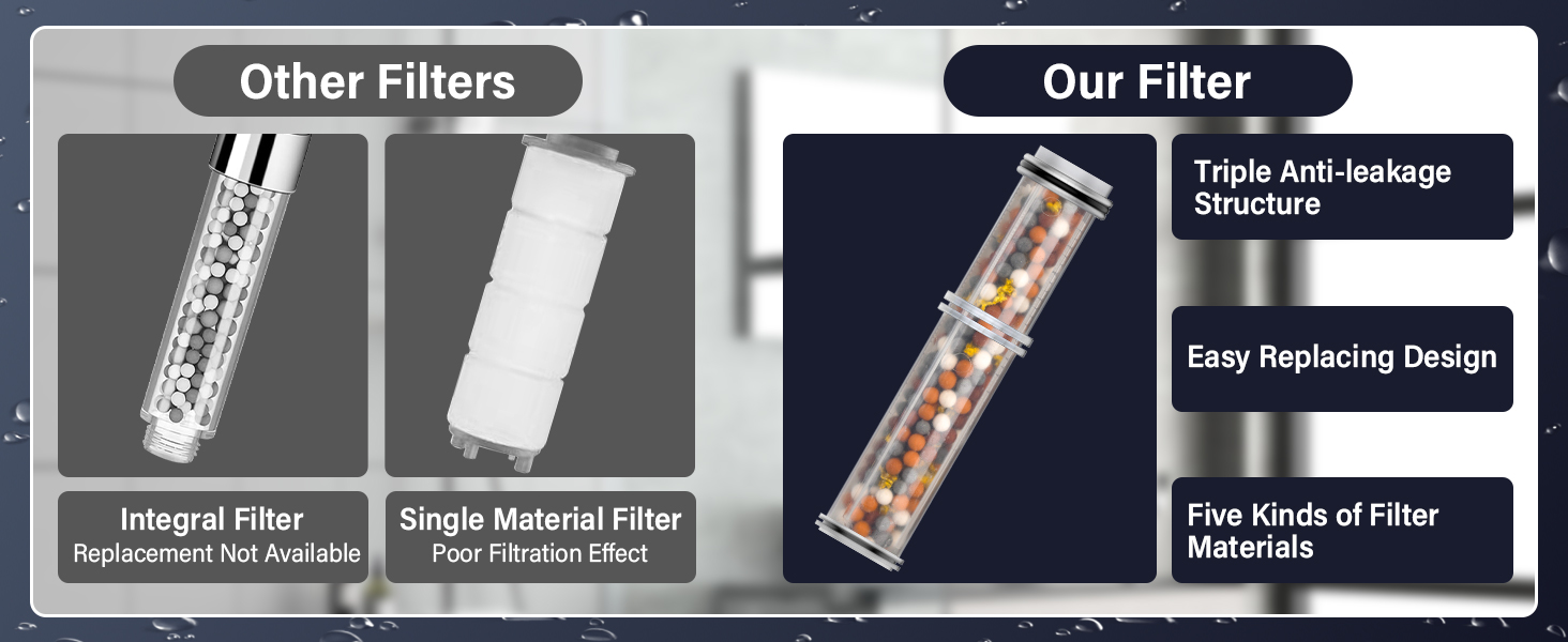 Shower Head with Filter