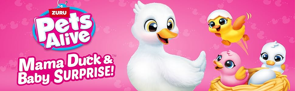 Surprise, Unboxing, Interactive, Plush, Duck, Ducklings, Sounds, Hatching, Interactive Toy