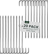 Ultra-Strong Heavy Duty Tent Pegs