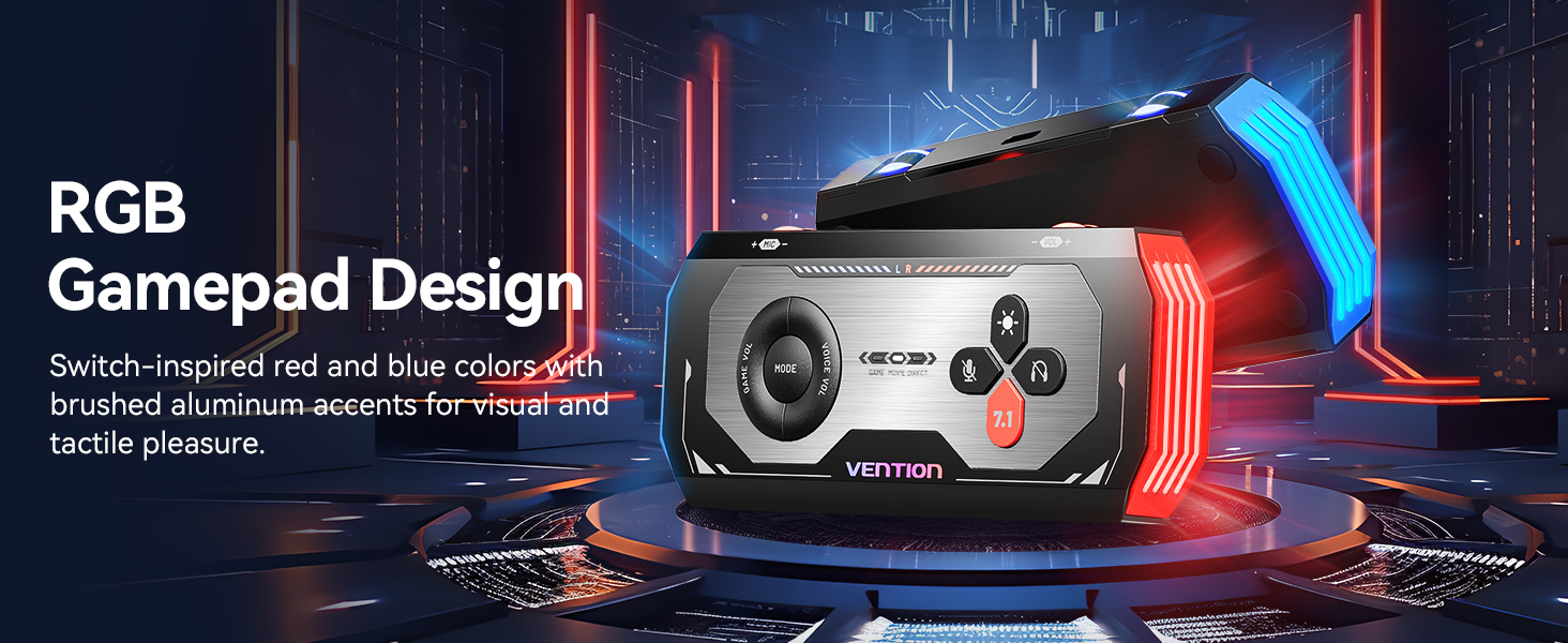 7.1 Gaming DAC External USB Sound Card