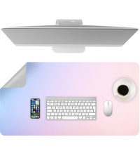 purple desk mat