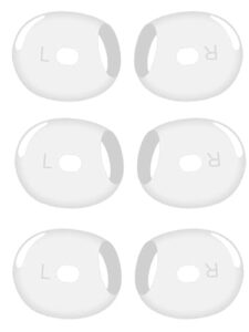 Silicone Replacement Ear Tips for Airpods 4 2024