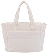 GSenhui Puffer Tote Bag for Women Lightweight Puffy Tote Bag With Compartments Large Quilted Hand...