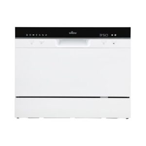 Willow WTTD6W 55cm Tabletop Dishwasher with 6 Place Settings