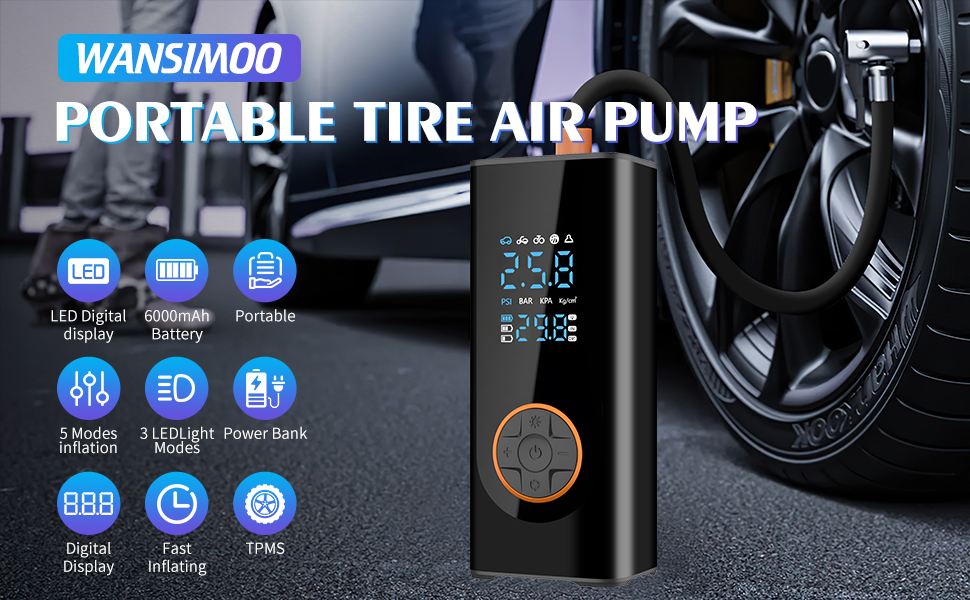 Car Tyre Pump