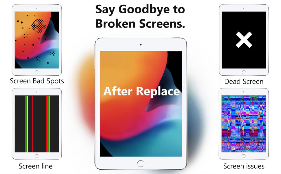 iPad 8th screen replacement