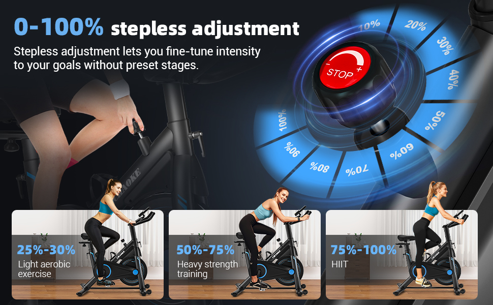 CHAOKE Magnetic Resistance Exercise Bike