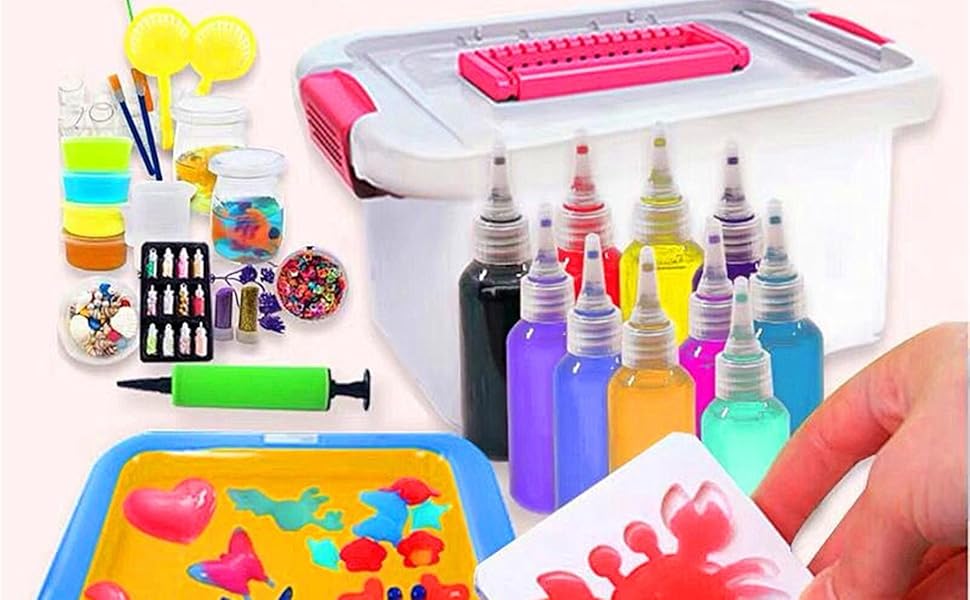 aqua fairy water gel kit magic squishy paint