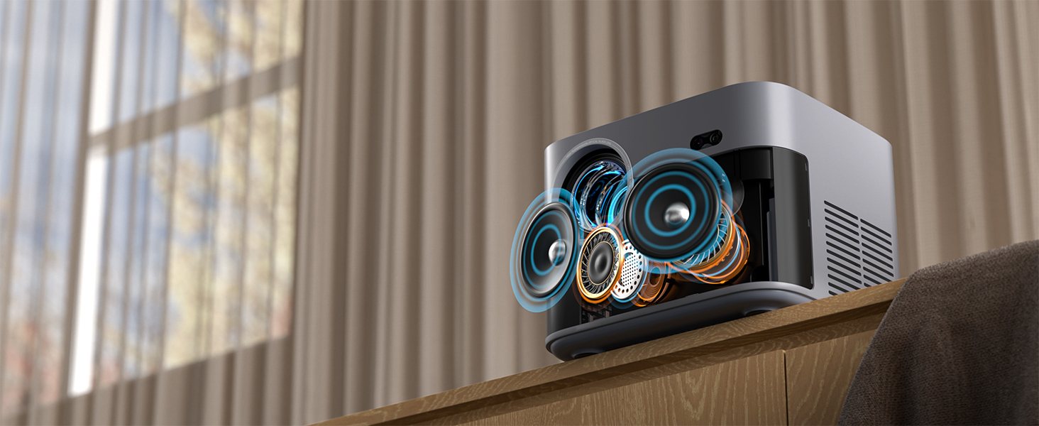 projector with speaker