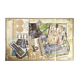 Completed Large Hogwarts Castle 3D Model