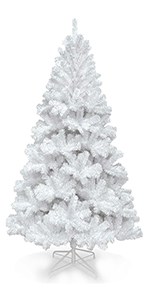 7ft White Christmas tree
