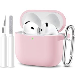 Maledan Case Compatible with AirPods 4 Case Cover 2024