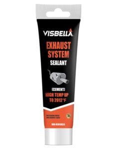Visbella 150 g Exhaust Repair Paste Exhaust Sealant Heat Resistant Exhaust Paste High Gas Tightness Exhaust Assembly Paste Exhaust System Repair Kit for Car Muffler