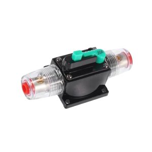 INFINAUTO DC 12V/ 24V/ 32V 20Amp Car Reset Circuit Breaker Audio Fuse Holder Stylish Desig