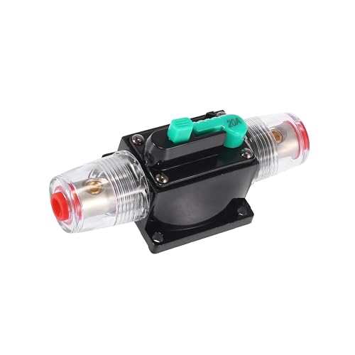 INFINAUTO DC 12V/ 24V/ 32V 20Amp Car Reset Circuit Breaker Audio Fuse Holder Stylish Desig
