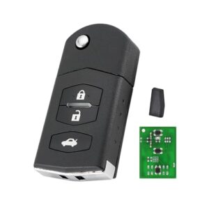 3 Buttons Car Key Fob Remote Fob For Mazda 2 3 5 6 CX-7 MX-5 Mazda Key 433MHZ 80bit 63chip / 83chip SKE126-01 CC51-67-5RYC