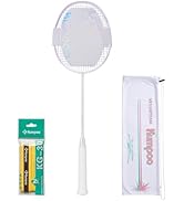 KUMPOO Badminton Racket Professional Badminton Racquet: HUAWU Full Carbon Fiber Badminton Racket ...