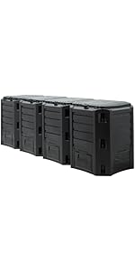 Modular Garden Composter Bin Thermal Organic Fertilizer Compost System, Multiple Models Available...