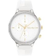Calvin Klein Analogue Quartz Watch Twist Collection for Women with Stainless Steel mesh Bracelet