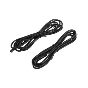 HEROFFIX for Monitor and Backup Reverse Rear View Parking Camera Video Cable Extension Backup Camera 4Pin Male Video Cable 1.8m/5.91ft Black Plastic