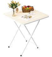 Mitoydoe Overbed Table with Wheels Adjustable Height, Hospital Bed Table, Tilt Top Bedside Table ...