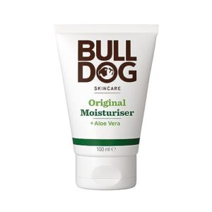 Bulldog Skincare Original Moisturiser 100ml - Moisturiser for Men - 24 Hour Hydratio