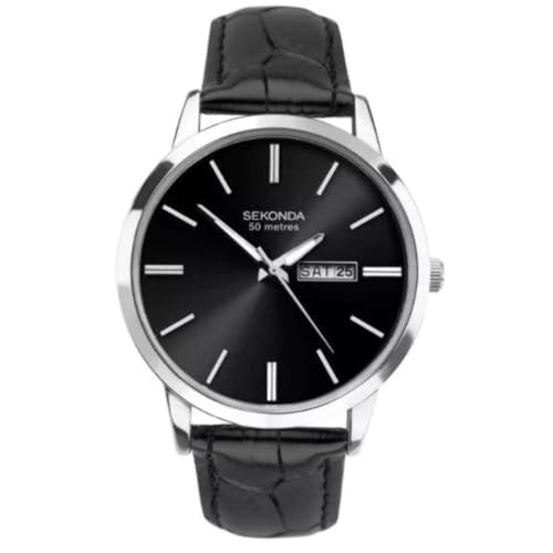 Sekonda Jackson Classic Men's 40mm Quartz Watch with Analogue Day/Date Display