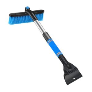 LTHERMELK 2-In-1 Ice Scraper And De-Icer For Car Windscreen With Car Cleaning Kit