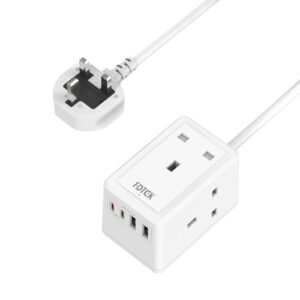 Extension Lead Cube with 4 USB Slots