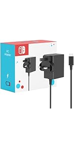 Charger for Nintendo Switch, 45W Fast Charging for Switch, AC Adapter Power Supply with 5FT USB C...