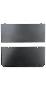 Hzxkqmil Replacement Front Back Shell Upper & Lower Housing Case Cover DIY Faceplate Plates Acces...