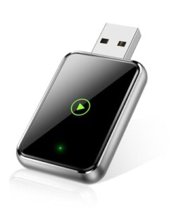 TKHIN CarPlay Wireless Adapter for iPhone - Effortlessly Convert Wired to Wireless CarPlay