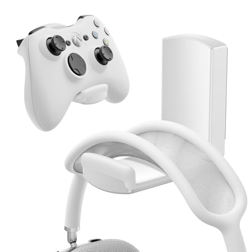 Headphone Stand Controller Holder - EURPMASK Upgraded Adhesive Gaming Headset Stand