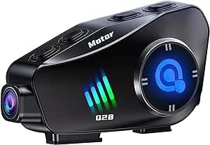 OBEST Motorcycle Helmet Headset with Camera 1080P