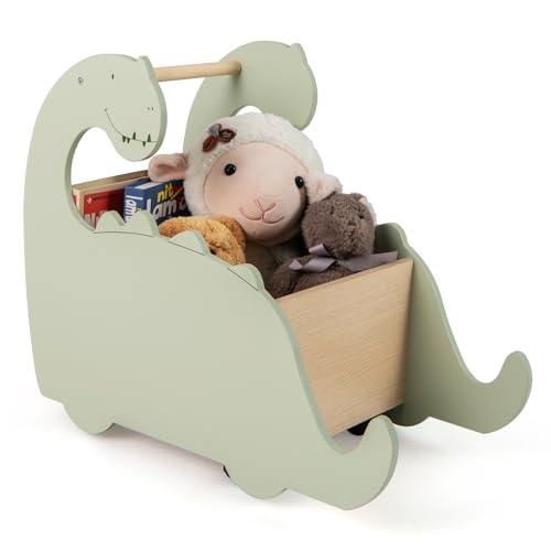 COSTWAY Wooden Baby Walker